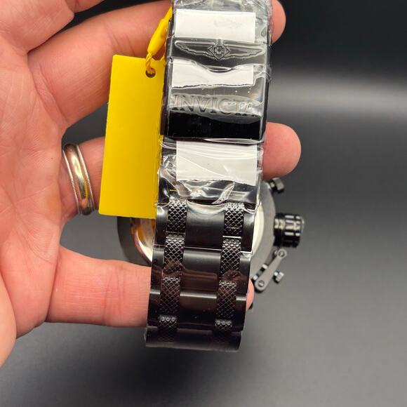 Invicta Coalition Forces 32727 Mens 52mm Black Stainless Chronograph Quartz 100m - Picture 5 of 17